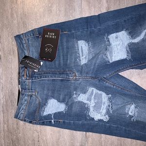 Distressed Fashion Nova jeans